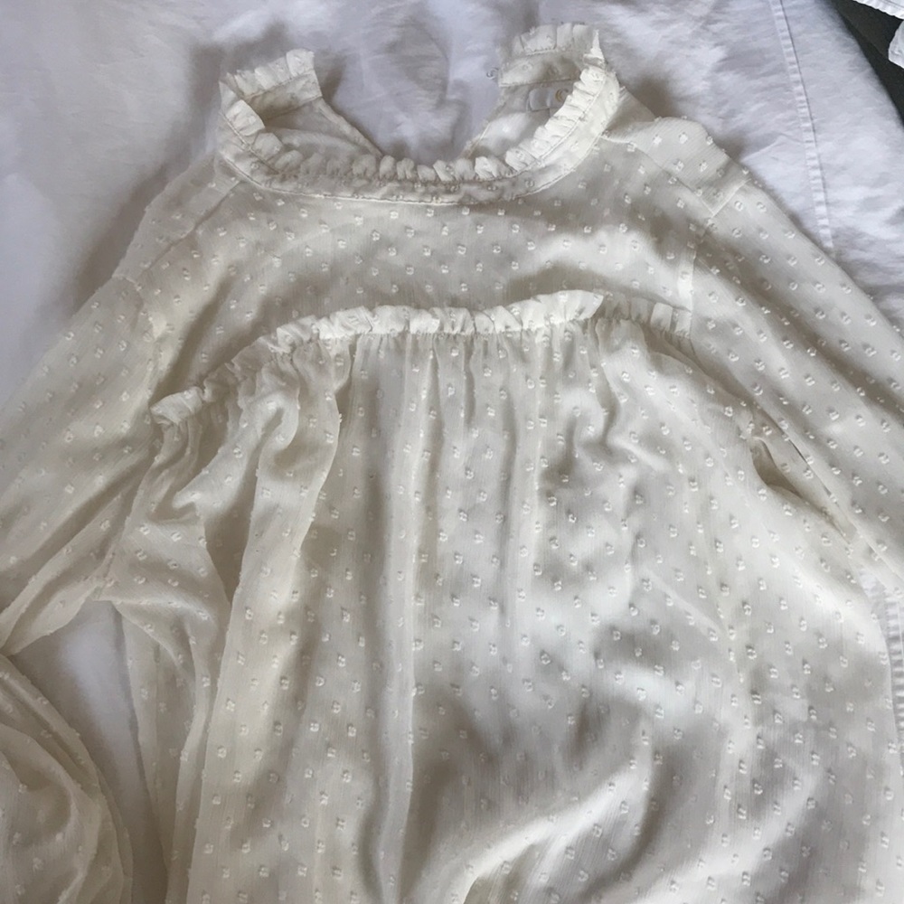 Sheer blouse